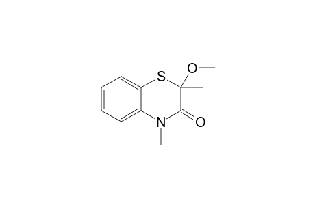 3,4-Dihydro-2-methoxy-2,4-dimethyl-3-oxo-2H-1,4-benzothiazin
