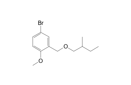 5-Bromo-2-methoxybenzyl alcohol, 2-methylbutyl ether