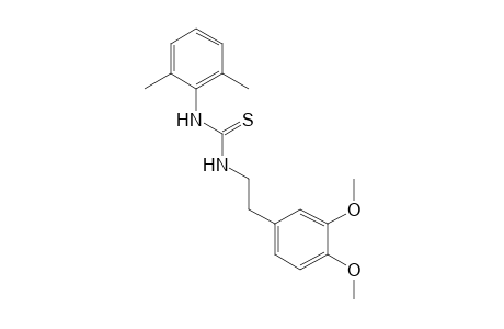 1-(3,4-dimethoxyphenethyl)-2-thio-3-(2,6-xylyl)urea