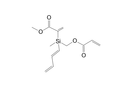 [Buta-1',3'-dienyl(acryloxymethyl)methylsilyl]methyl acrylate