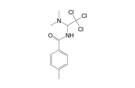 4-Methyl-N-[2,2,2-trichloro-1-(dimethylamino)ethyl]benzamide