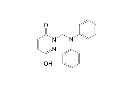 2H-Pyridazin-3-one, 2-[(diphenylamino)methyl]-6-hydroxy-