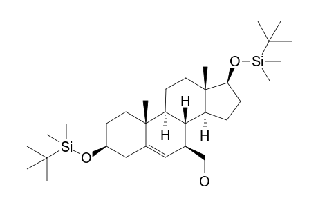 ((3S,7R,8R,9S,10R,13S,14S,17S)-3,17-bis(tert-butyldimethylsilyloxy)-10,13-dimethyl-2,3,4,7,8,9,10,11,12,13,14,15,16,17-tetradecahydro-1H-cyclopenta[a]phenanthren-7-yl)methanol