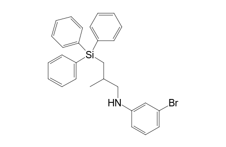 N-(2-Methyl-3-(triphenylsilyl)propyl)-3-bromoaniline