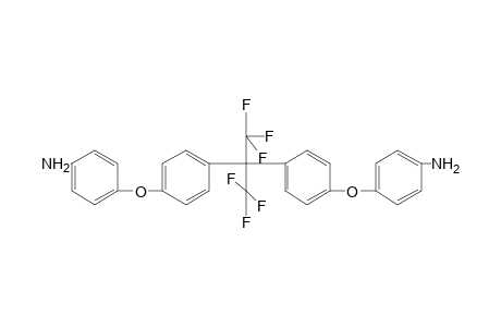 4-{4-[1-[4-(4-Aminophenoxy)phenyl]-2,2,2-trifluoro-1-(trifluoromethyl)ethyl]phenoxy}aniline