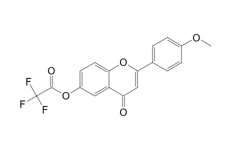 6-Hydroxy-4'-methoxyflavone, trifluoroacetate