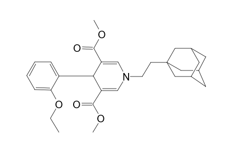 1-[2-(1-adamantyl)ethyl]-4-(2-ethoxyphenyl)-4H-pyridine-3,5-dicarboxylic acid dimethyl ester