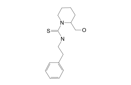 2-(hydroxymethyl)-N-(2-phenylethyl)-1-piperidinecarbothioamide