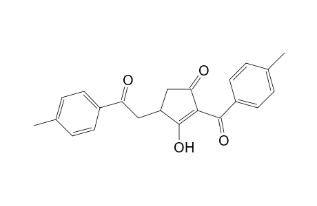 3-Hydroxy-2-(4-methylbenzoyl)-4-(4-methylphenacyl)cyclopent-2-ene-1-one