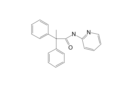 Propionamide, 2,2-diphenyl-N-(2-pyridinyl)-