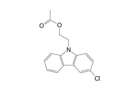 2-(3-chloro-9H-carbazol-9-yl)ethyl acetate