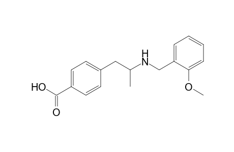 4-MMA-NBOMe-M (N-demethyl-carboxy-) MS2