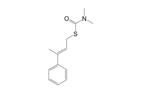 N,N-Dimethylthiocarbamic acid, 3-phenylbut-2-enyl ester