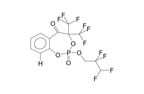 2-(2,2,3,3-TETRAFLUOROPROPOXY)-2,5-DIOXO-4,4-BIS(TRIFLUOROMETHYL)-6,7-BENZO-1,3,2-DIOXAPHOSPHEPANE