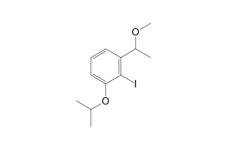 2-iodo-1-(1-methoxyethyl)-3-propan-2-yloxybenzene