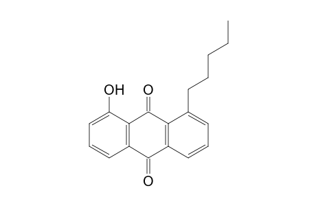 1-hydroxy-8-pentylanthracene-9,10-dione