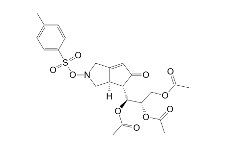 (3AR,4S)-4-(TRI-O-ACETYL-D-ERYTHRO-TRIOL-1-YL)-2-TOSYL-2,3,3A,4-TETRAHYDRO-1H-CYCLOPENTA-[C]-PYRROLE-5-ONE