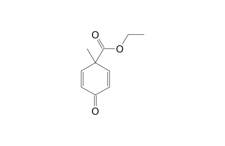 1-METHYL-4-OXO-2,5-CYCLOHEXADIEN-1-CARBONSAEUREETHYLESTER