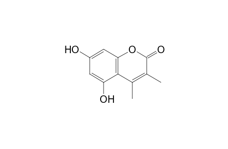 5,7-Dihydroxy-3,4-dimethylcoumarin