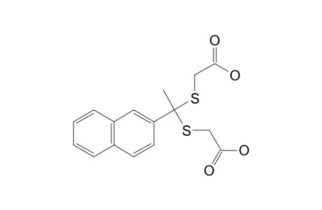 {[1-(2-naphthyl)ethylidene]dithio}diacetic acid