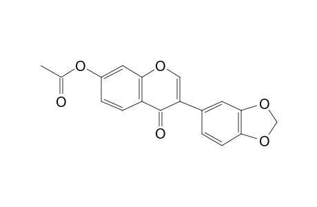 7-Acetoxy-3-(3,4-methylenedioxyphenyl)-4H-chromen-4-one