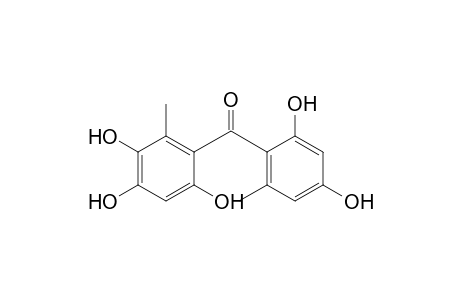 2,2',4,4',5-Pentahydroxy-6,6'-dimethylbenzophenone