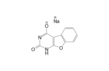 4-hydroxybenzofuro[2,3-d]pyrimidin-2(1H)-one, sodium salt