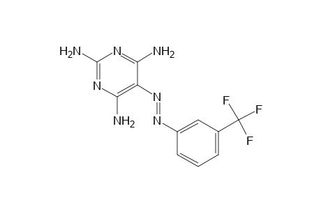 2,4,6-TRIAMINO-5-[(alpha,alpha,alpha-TRIFLUORO-m-TOLYL)AZO]PYRIMIDINE