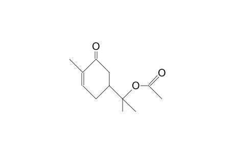 5-(1-Acetoxy-1-methyl-ethyl)-2-methyl-2-cyclohexen-1-one