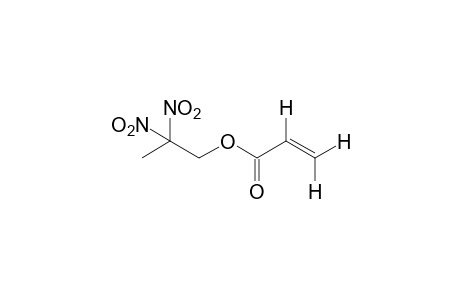 2,2-dinitro-1-propanol, acrylate