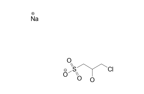 3-chloro-2-hydroxy-1-propanesulfonic acid, monosodium salt