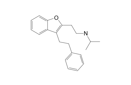 Isopropyl-[2-(3-phenethylbenzofuran-2-yl)ethyl]amine