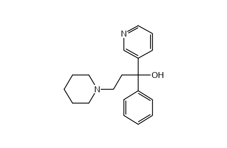 alpha-PHENYL-alpha-(3-PYRIDYL)-1-PIPERIDINEPROPANOL