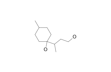 Cyclohexanepropanol, 1-hydroxy-.gamma.,4-dimethyl-, trans-