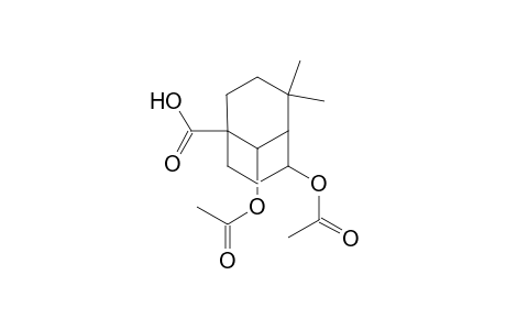 exo-4,9-diacetoxy-6,6-dimethylbicyclo[3.3.1]nonane-1-carboxylic acid