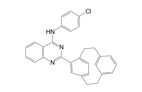 N-(4-Chlorophenyl)-2-[2.2]paracyclophanylquinazolin-4-amine