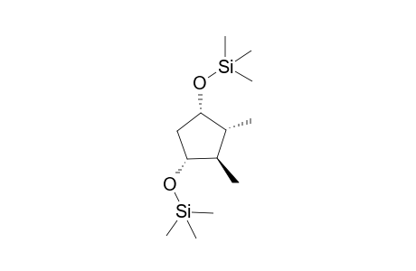 (1S,2R,3R,4R)-2,3-Dimethyl-1,4-bis-trimethylsilanyloxy-cyclopentane