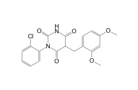 1-(2-chlorophenyl)-5-(2,4-dimethoxybenzyl)-2,4,6(1H,3H,5H)-pyrimidinetrione