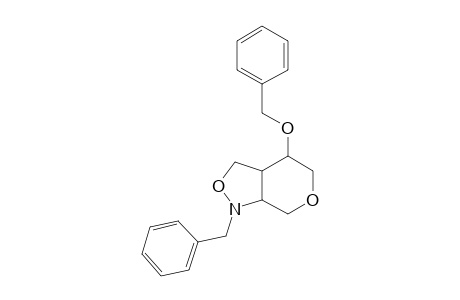 (1RS,5SR,6RS)-9-Benzyl-5-benzyloxy-9-aza-3,8-dioxabicyclo[4.3.0]nonane