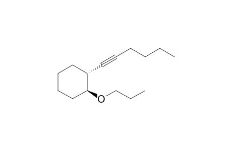 (1R,2S)-1-hex-1-ynyl-2-propoxy-cyclohexane