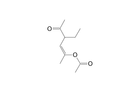 acetic acid [(Z)-3-ethyl-4-keto-1-methyl-pent-1-enyl] ester