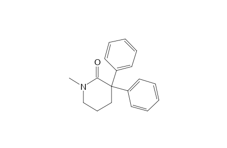3,3-diphenyl-1-methyl-2-piperidone