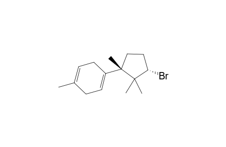 1-[(1S,3S)-3-bromanyl-1,2,2-trimethyl-cyclopentyl]-4-methyl-cyclohexa-1,4-diene