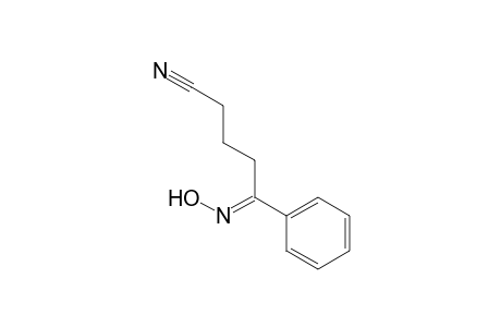 Benzenepentanenitrile, .delta.-(hydroxyimino)-