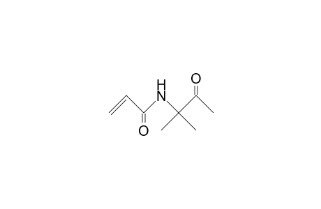 2-Propenamide, N-(1,1-dimethyl-2-oxopropyl)-