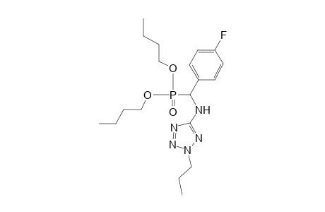 Dibutyl (4-fluorophenyl)[(2-propyl-2H-tetraazol-5-yl)amino]methylphosphonate