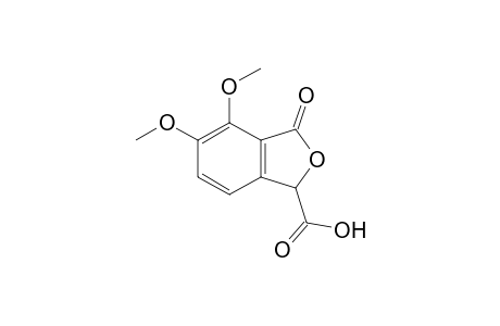 4,5-dimethoxy-3-oxo-1-phthalancarboxylic acid