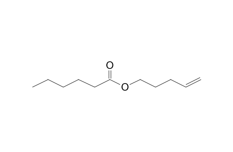 Hexanoic acid, 4-pentenyl ester