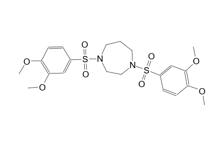 1,4-bis[(3,4-dimethoxyphenyl)sulfonyl]hexahydro-1H-1,4-diazepine