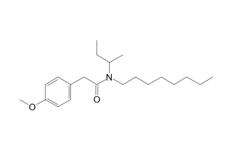 Acetamide, 2-(4-methoxyphenyl)-N-(2-butyl)-N-octyl-